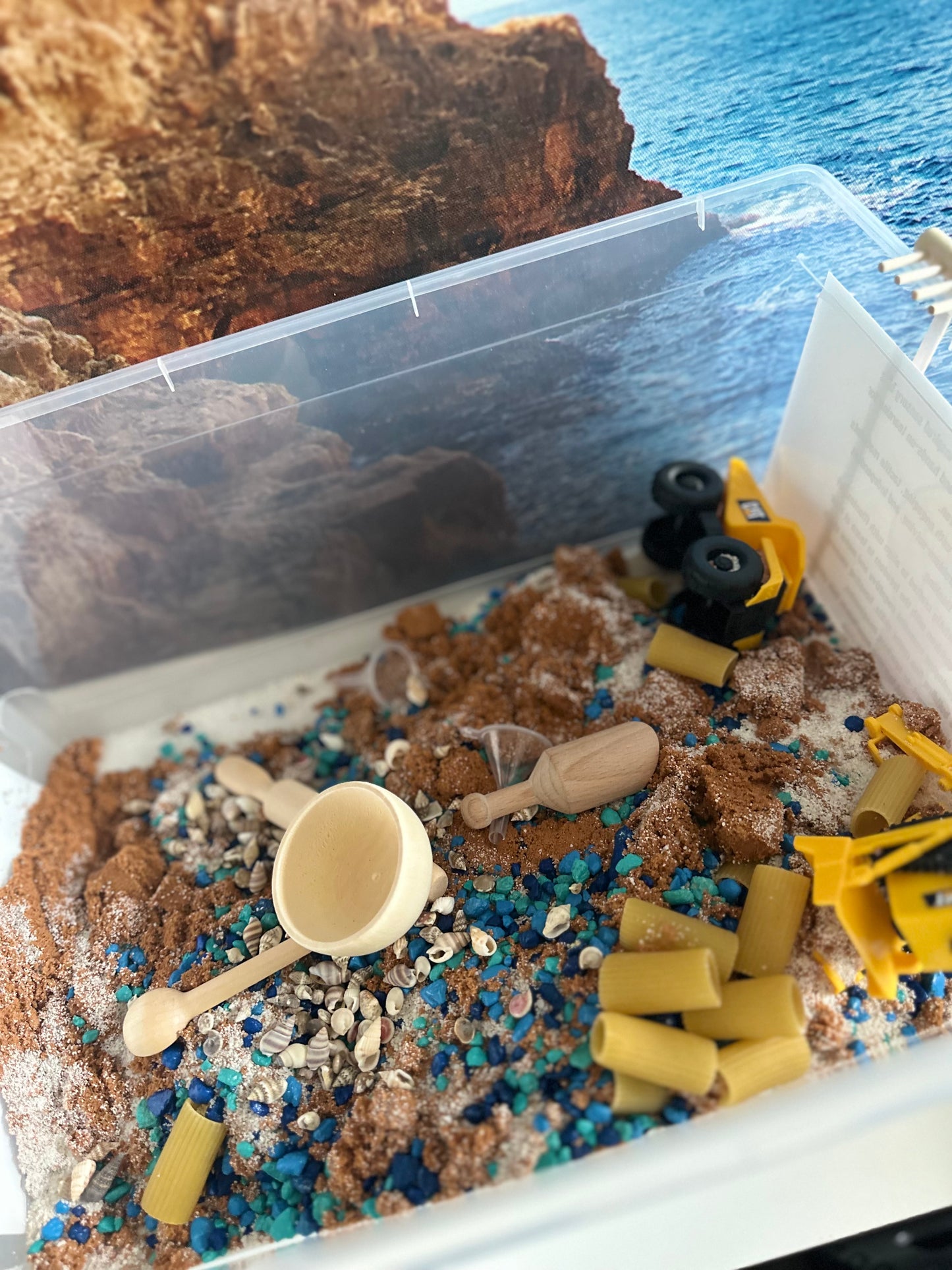 CUSTOM moon sandbox dig kit