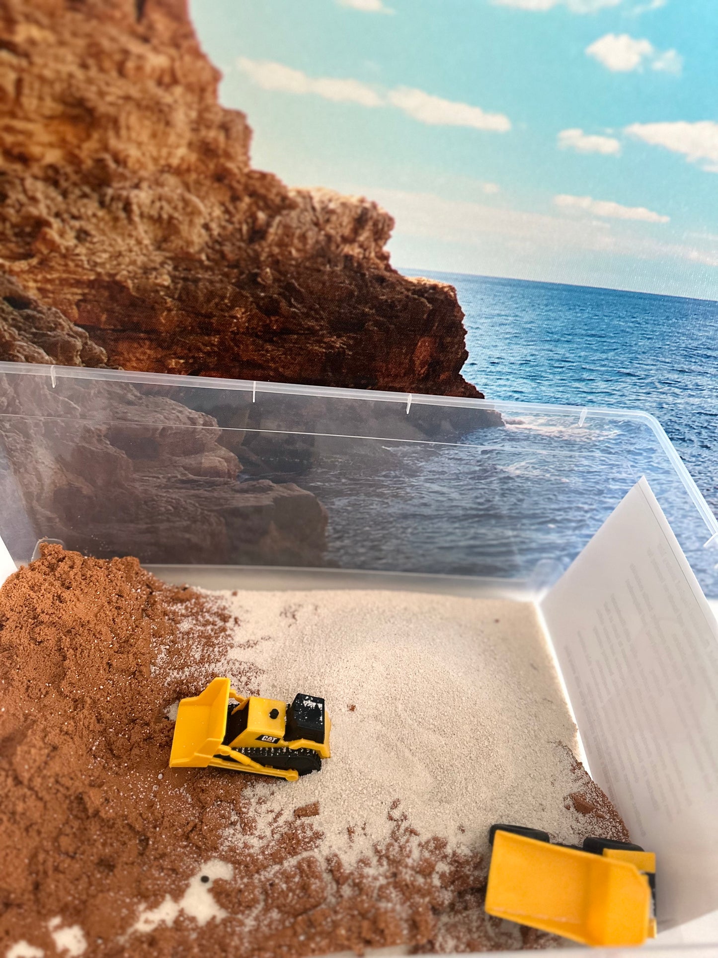 CUSTOM moon sandbox dig kit