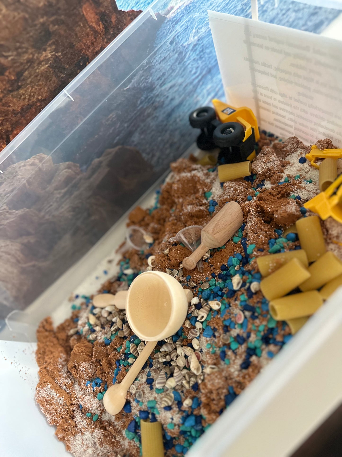 CUSTOM moon sandbox dig kit