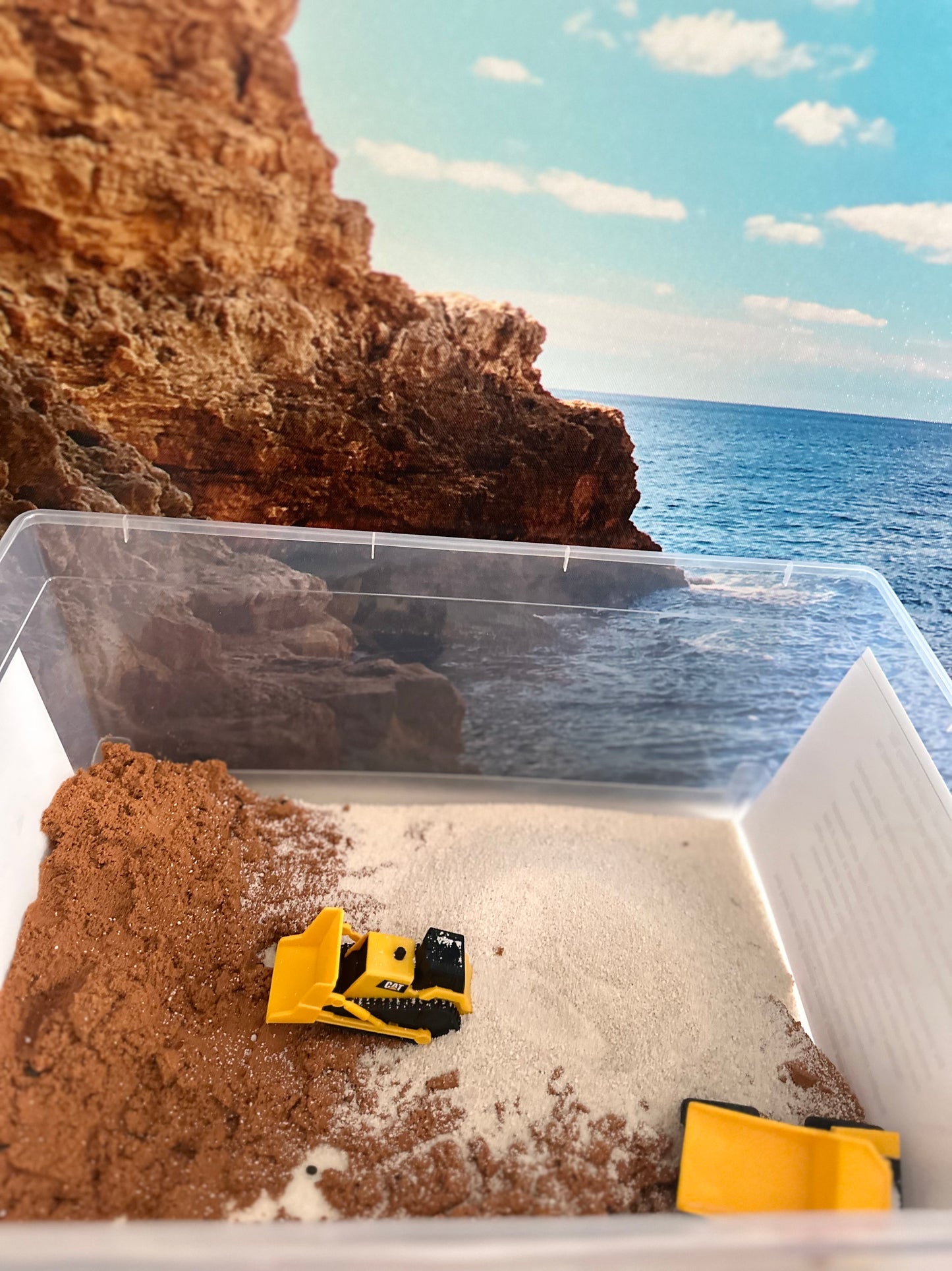 CUSTOM moon sandbox dig kit