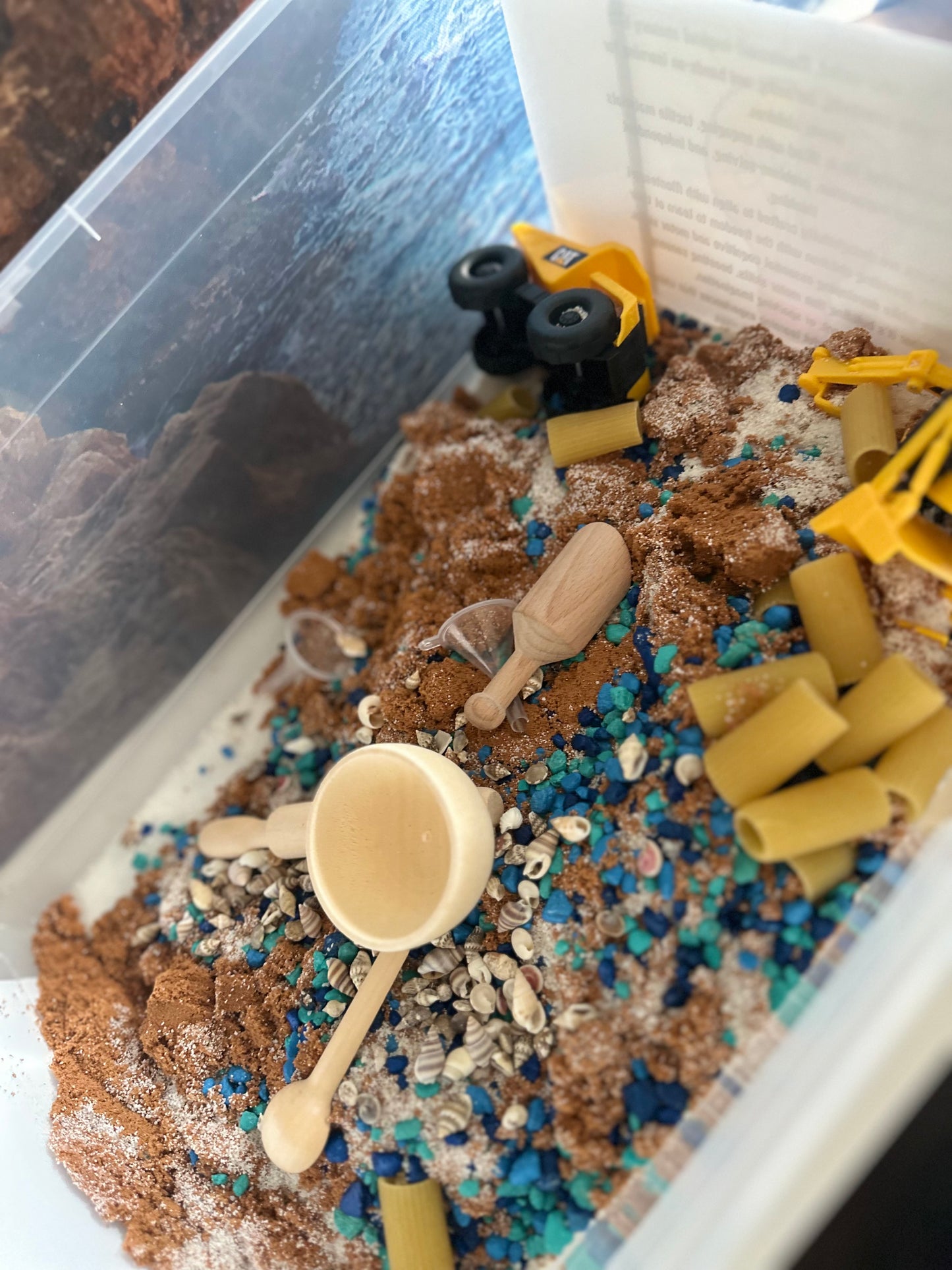 CUSTOM moon sandbox dig kit